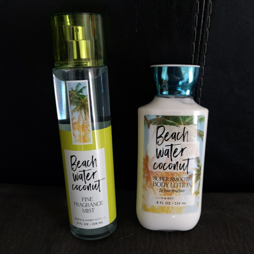 Bath & body works spray and lotion